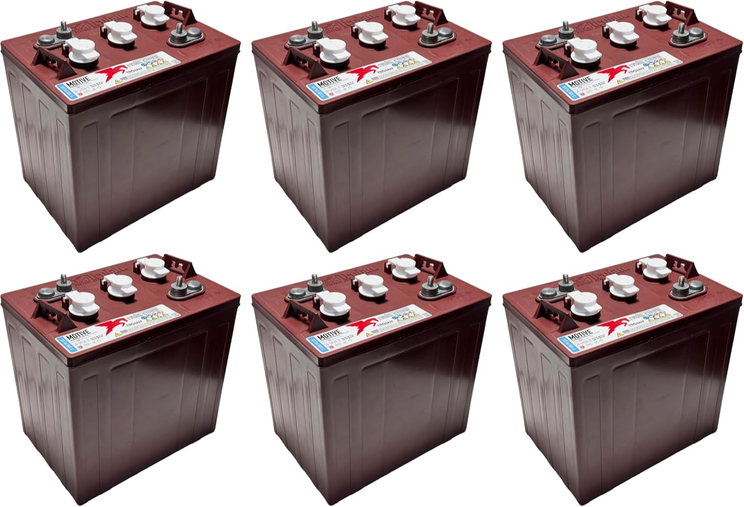 Trojan T-105 Plus 6V 225Ah — Set of 6